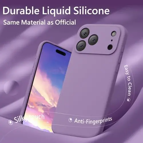 FireNova Magnetic for iPhone 17 Pro Case, Compatible with MagSafe, [Integrated Silicone Camera Control Button] [Camera Protection] Anti-Scratch Microfiber Lining Phone Case, 6.3