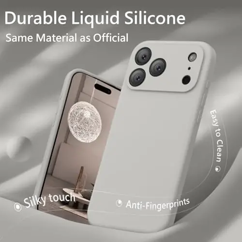 FireNova Magnetic for iPhone 17 Pro Case, Compatible with MagSafe, [Integrated Silicone Camera Control Button] [Camera Protection] Anti-Scratch Microfiber Lining Phone Case, 6.3