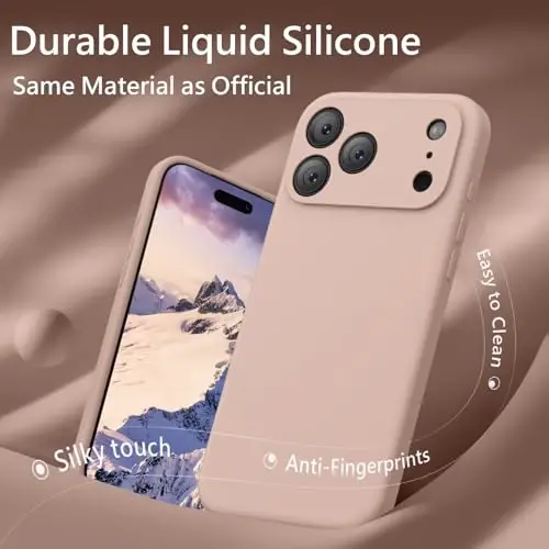 FireNova Magnetic for iPhone 17 Pro Case, Compatible with MagSafe, [Integrated Silicone Camera Control Button] [Camera Protection] Anti-Scratch Microfiber Lining Phone Case, 6.3