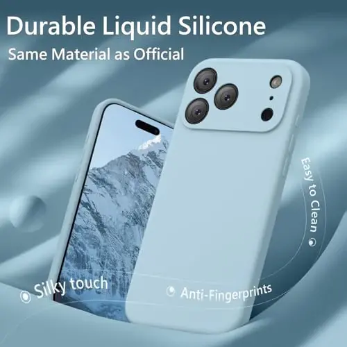 FireNova Magnetic for iPhone 17 Pro Case, Compatible with MagSafe, [Integrated Silicone Camera Control Button] [Camera Protection] Anti-Scratch Microfiber Lining Phone Case, 6.3