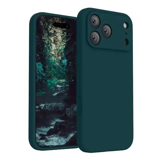 FireNova Magnetic for iPhone 17 Pro Case, Compatible with MagSafe, [Integrated Silicone Camera Control Button] [Camera Protection] Anti-Scratch Microfiber Lining Phone Case, 6.3