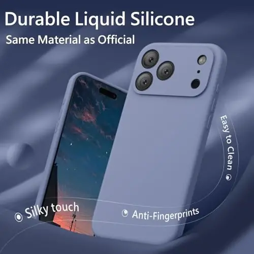 FireNova Magnetic for iPhone 17 Pro Max Case, Compatible with MagSafe, [Integrated Silicone Camera Control Button] [Camera Protection] Anti-Scratch Microfiber Lining Phone Case, 6.9