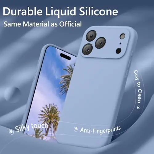 FireNova Magnetic for iPhone 17 Pro Max Case, Compatible with MagSafe, [Integrated Silicone Camera Control Button] [Camera Protection] Anti-Scratch Microfiber Lining Phone Case, 6.9