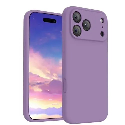FireNova Magnetic for iPhone 17 Pro Max Case, Compatible with MagSafe, [Integrated Silicone Camera Control Button] [Camera Protection] Anti-Scratch Microfiber Lining Phone Case, 6.9