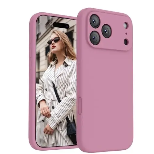 FireNova Magnetic for iPhone 17 Pro Max Case, Compatible with MagSafe, [Integrated Silicone Camera Control Button] [Camera Protection] Anti-Scratch Microfiber Lining Phone Case, 6.9