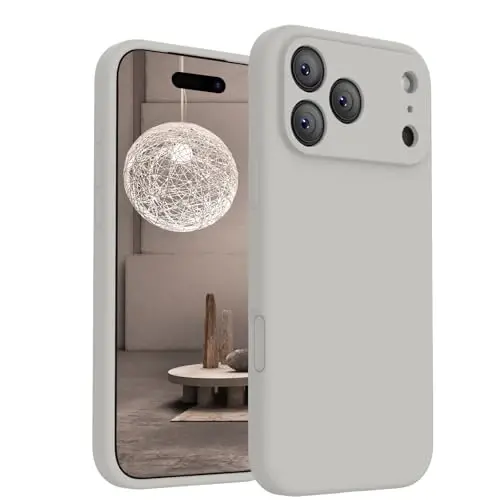 FireNova Magnetic for iPhone 17 Pro Max Case, Compatible with MagSafe, [Integrated Silicone Camera Control Button] [Camera Protection] Anti-Scratch Microfiber Lining Phone Case, 6.9