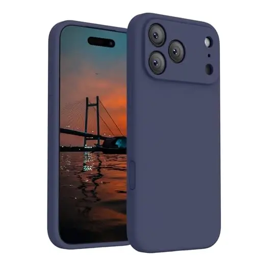 FireNova Magnetic for iPhone 17 Pro Max Case, Compatible with MagSafe, [Integrated Silicone Camera Control Button] [Camera Protection] Anti-Scratch Microfiber Lining Phone Case, 6.9