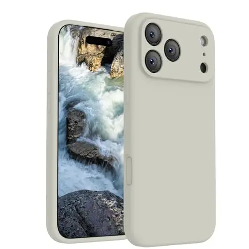 FireNova Magnetic for iPhone 17 Pro Max Case, Compatible with MagSafe, [Integrated Silicone Camera Control Button] [Camera Protection] Anti-Scratch Microfiber Lining Phone Case, 6.9