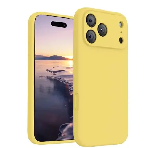 FireNova Magnetic for iPhone 17 Pro Max Case, Compatible with MagSafe, [Integrated Silicone Camera Control Button] [Camera Protection] Anti-Scratch Microfiber Lining Phone Case, 6.9