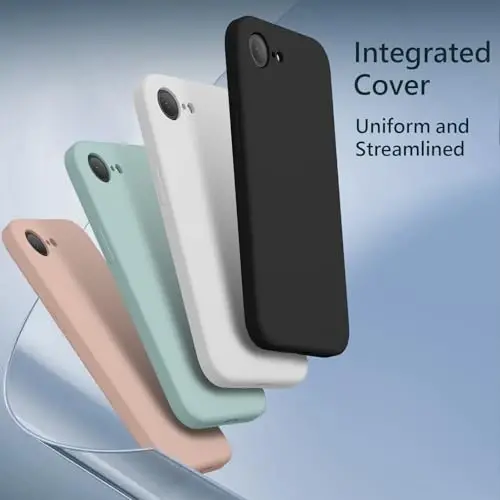 FireNova Magnetic for iPhone 17e Case/iPhone 16e Case, Compatible with MagSafe, [Silicone Camera Protection] Microfiber Lining Phone Case, 6.1