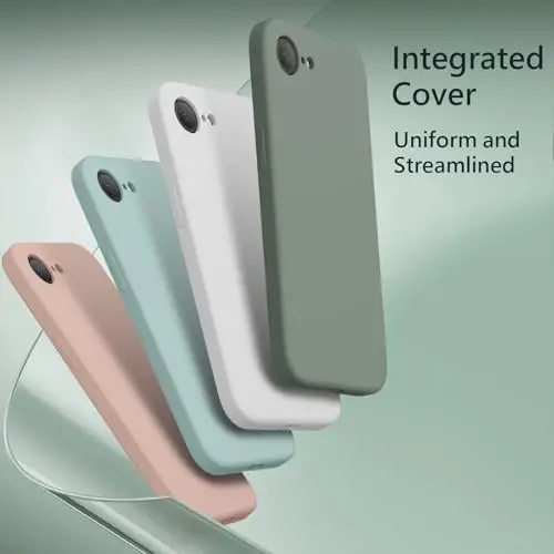 FireNova Magnetic for iPhone 17e Case/iPhone 16e Case, Compatible with MagSafe, [Silicone Camera Protection] Microfiber Lining Phone Case, 6.1