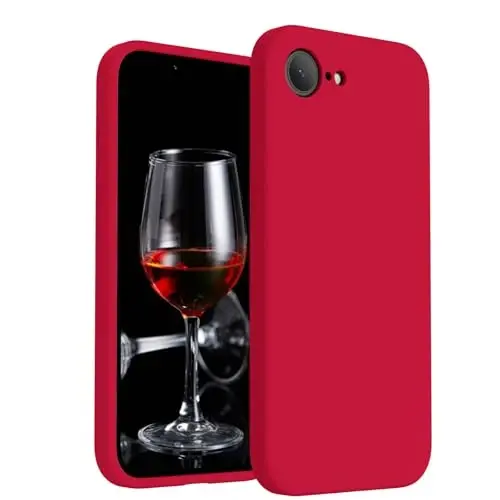 FireNova Magnetic for iPhone 17e Case/iPhone 16e Case, Compatible with MagSafe, [Silicone Camera Protection] Microfiber Lining Phone Case, 6.1