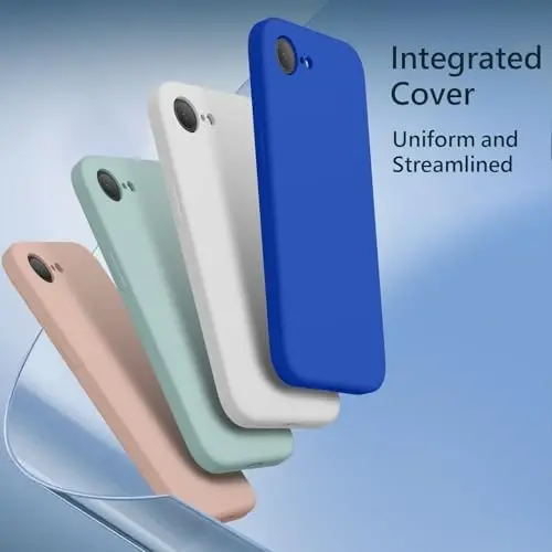 FireNova Magnetic for iPhone 17e Case/iPhone 16e Case, Compatible with MagSafe, [Silicone Camera Protection] Microfiber Lining Phone Case, 6.1