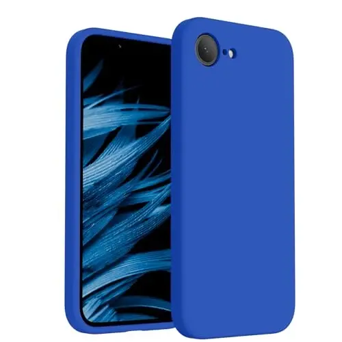 FireNova Magnetic for iPhone 17e Case/iPhone 16e Case, Compatible with MagSafe, [Silicone Camera Protection] Microfiber Lining Phone Case, 6.1