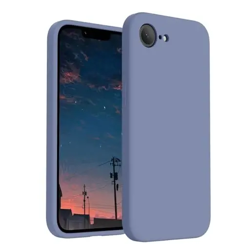 FireNova Magnetic for iPhone 17e Case/iPhone 16e Case, Compatible with MagSafe, [Silicone Camera Protection] Microfiber Lining Phone Case, 6.1