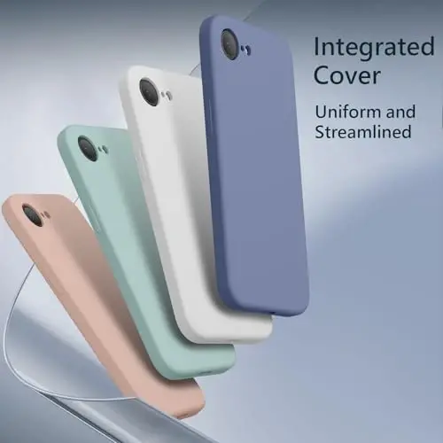 FireNova Magnetic for iPhone 17e Case/iPhone 16e Case, Compatible with MagSafe, [Silicone Camera Protection] Microfiber Lining Phone Case, 6.1