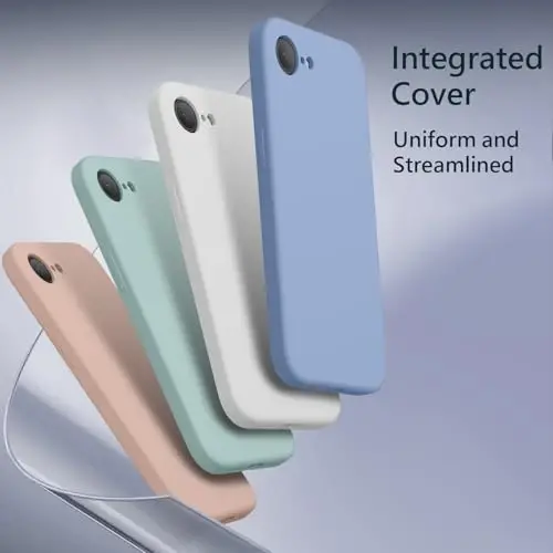 FireNova Magnetic for iPhone 17e Case/iPhone 16e Case, Compatible with MagSafe, [Silicone Camera Protection] Microfiber Lining Phone Case, 6.1