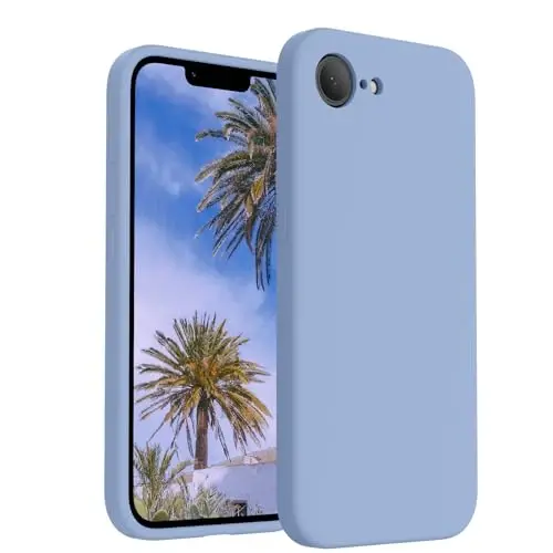 FireNova Magnetic for iPhone 17e Case/iPhone 16e Case, Compatible with MagSafe, [Silicone Camera Protection] Microfiber Lining Phone Case, 6.1