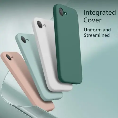 FireNova Magnetic for iPhone 17e Case/iPhone 16e Case, Compatible with MagSafe, [Silicone Camera Protection] Microfiber Lining Phone Case, 6.1