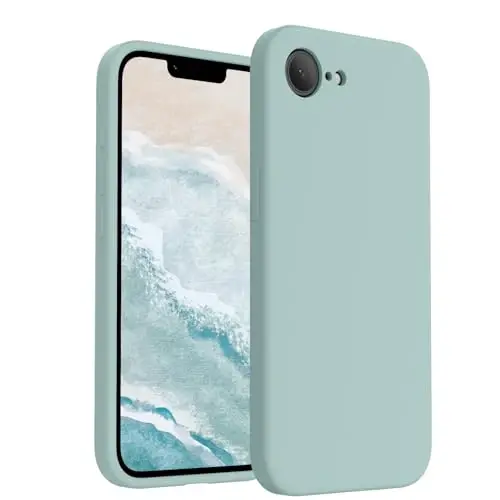 FireNova Magnetic for iPhone 17e Case/iPhone 16e Case, Compatible with MagSafe, [Silicone Camera Protection] Microfiber Lining Phone Case, 6.1