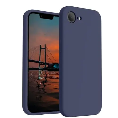 FireNova Magnetic for iPhone 17e Case/iPhone 16e Case, Compatible with MagSafe, [Silicone Camera Protection] Microfiber Lining Phone Case, 6.1