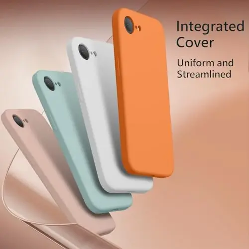 FireNova Magnetic for iPhone 17e Case/iPhone 16e Case, Compatible with MagSafe, [Silicone Camera Protection] Microfiber Lining Phone Case, 6.1