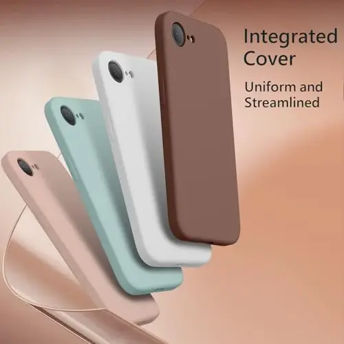 FireNova Magnetic for iPhone 17e Case/iPhone 16e Case, Compatible with MagSafe, [Silicone Camera Protection] Microfiber Lining Phone Case, 6.1