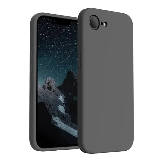 FireNova Magnetic for iPhone 17e Case/iPhone 16e Case, Compatible with MagSafe, [Silicone Camera Protection] Microfiber Lining Phone Case, 6.1