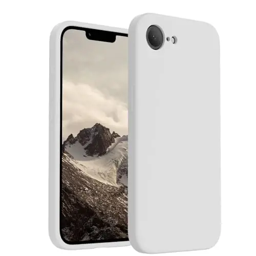 FireNova Magnetic for iPhone 17e Case/iPhone 16e Case, Compatible with MagSafe, [Silicone Camera Protection] Microfiber Lining Phone Case, 6.1