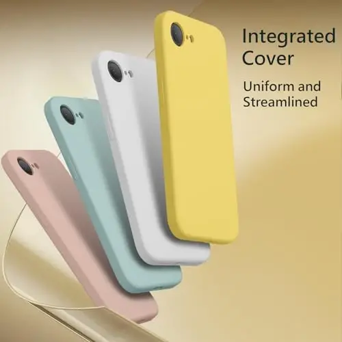 FireNova Magnetic for iPhone 17e Case/iPhone 16e Case, Compatible with MagSafe, [Silicone Camera Protection] Microfiber Lining Phone Case, 6.1