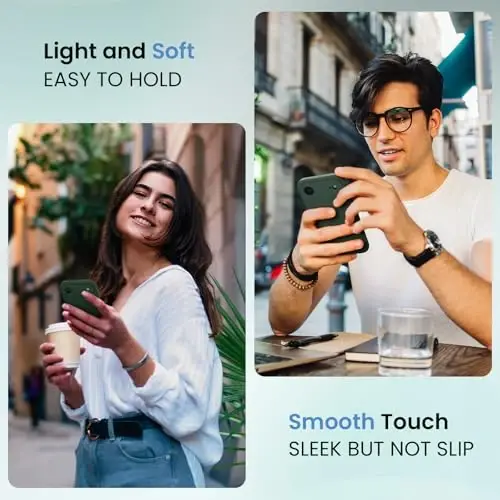 FireNova Magnetic for iPhone Air Case, Compatible with MagSafe, [Integrated Silicone Camera Control Button] [Camera Protection] Microfiber Lining Phone Case for iPhone 17 Air, 6.5