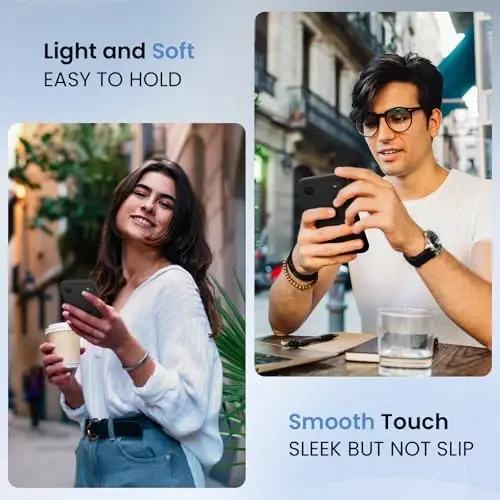 FireNova Magnetic for iPhone Air Case, Compatible with MagSafe, [Integrated Silicone Camera Control Button] [Camera Protection] Microfiber Lining Phone Case for iPhone 17 Air, 6.5