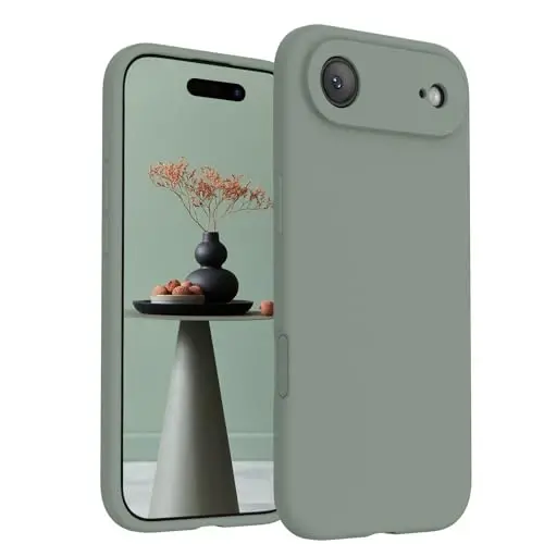 FireNova Magnetic for iPhone Air Case, Compatible with MagSafe, [Integrated Silicone Camera Control Button] [Camera Protection] Microfiber Lining Phone Case for iPhone 17 Air, 6.5