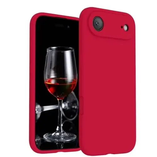 FireNova Magnetic for iPhone Air Case, Compatible with MagSafe, [Integrated Silicone Camera Control Button] [Camera Protection] Microfiber Lining Phone Case for iPhone 17 Air, 6.5