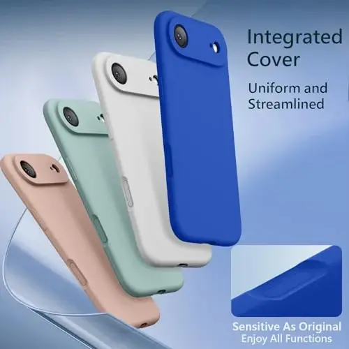 FireNova Magnetic for iPhone Air Case, Compatible with MagSafe, [Integrated Silicone Camera Control Button] [Camera Protection] Microfiber Lining Phone Case for iPhone 17 Air, 6.5