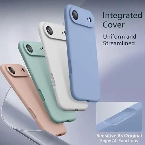 FireNova Magnetic for iPhone Air Case, Compatible with MagSafe, [Integrated Silicone Camera Control Button] [Camera Protection] Microfiber Lining Phone Case for iPhone 17 Air, 6.5