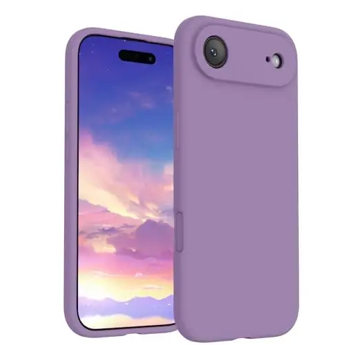 FireNova Magnetic for iPhone Air Case, Compatible with MagSafe, [Integrated Silicone Camera Control Button] [Camera Protection] Microfiber Lining Phone Case for iPhone 17 Air, 6.5