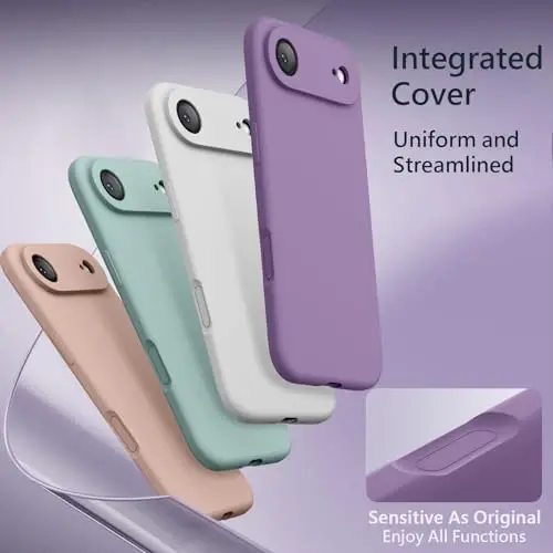 FireNova Magnetic for iPhone Air Case, Compatible with MagSafe, [Integrated Silicone Camera Control Button] [Camera Protection] Microfiber Lining Phone Case for iPhone 17 Air, 6.5