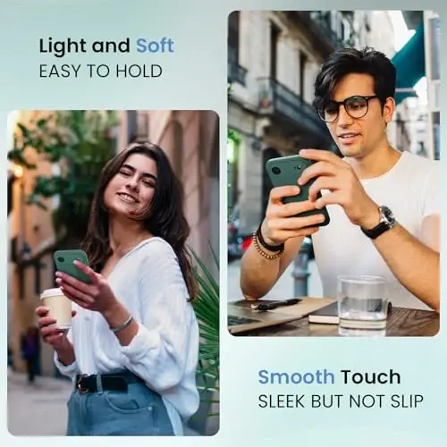 FireNova Magnetic for iPhone Air Case, Compatible with MagSafe, [Integrated Silicone Camera Control Button] [Camera Protection] Microfiber Lining Phone Case for iPhone 17 Air, 6.5