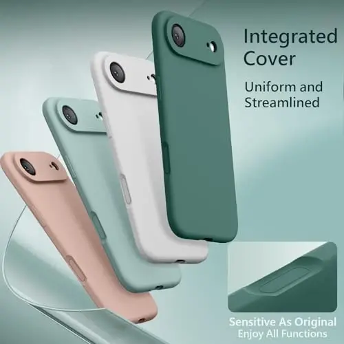 FireNova Magnetic for iPhone Air Case, Compatible with MagSafe, [Integrated Silicone Camera Control Button] [Camera Protection] Microfiber Lining Phone Case for iPhone 17 Air, 6.5