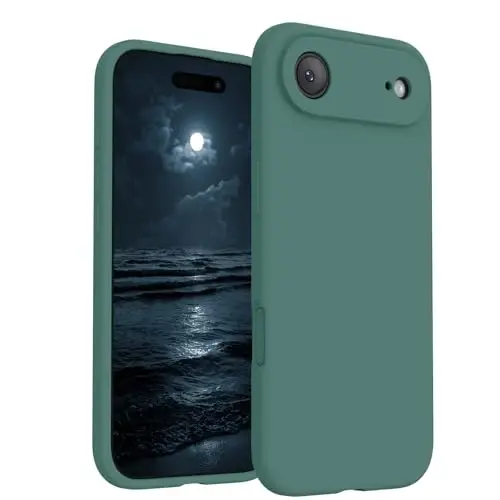 FireNova Magnetic for iPhone Air Case, Compatible with MagSafe, [Integrated Silicone Camera Control Button] [Camera Protection] Microfiber Lining Phone Case for iPhone 17 Air, 6.5