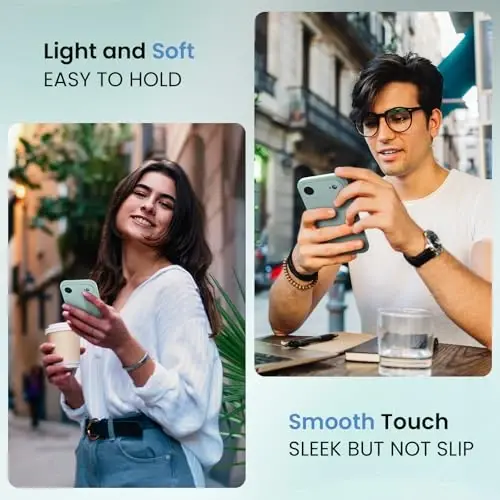 FireNova Magnetic for iPhone Air Case, Compatible with MagSafe, [Integrated Silicone Camera Control Button] [Camera Protection] Microfiber Lining Phone Case for iPhone 17 Air, 6.5