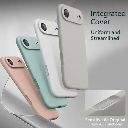 FireNova Magnetic for iPhone Air Case, Compatible with MagSafe, [Integrated Silicone Camera Control Button] [Camera Protection] Microfiber Lining Phone Case for iPhone 17 Air, 6.5