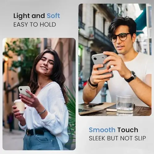 FireNova Magnetic for iPhone Air Case, Compatible with MagSafe, [Integrated Silicone Camera Control Button] [Camera Protection] Microfiber Lining Phone Case for iPhone 17 Air, 6.5