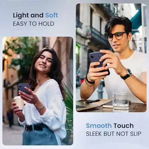 FireNova Magnetic for iPhone Air Case, Compatible with MagSafe, [Integrated Silicone Camera Control Button] [Camera Protection] Microfiber Lining Phone Case for iPhone 17 Air, 6.5