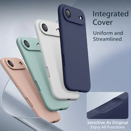 FireNova Magnetic for iPhone Air Case, Compatible with MagSafe, [Integrated Silicone Camera Control Button] [Camera Protection] Microfiber Lining Phone Case for iPhone 17 Air, 6.5