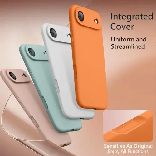 FireNova Magnetic for iPhone Air Case, Compatible with MagSafe, [Integrated Silicone Camera Control Button] [Camera Protection] Microfiber Lining Phone Case for iPhone 17 Air, 6.5