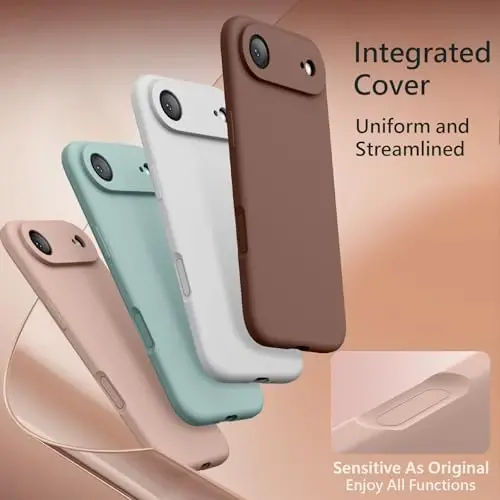 FireNova Magnetic for iPhone Air Case, Compatible with MagSafe, [Integrated Silicone Camera Control Button] [Camera Protection] Microfiber Lining Phone Case for iPhone 17 Air, 6.5