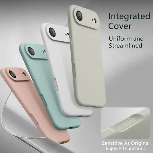 FireNova Magnetic for iPhone Air Case, Compatible with MagSafe, [Integrated Silicone Camera Control Button] [Camera Protection] Microfiber Lining Phone Case for iPhone 17 Air, 6.5