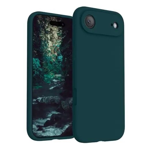 FireNova Magnetic for iPhone Air Case, Compatible with MagSafe, [Integrated Silicone Camera Control Button] [Camera Protection] Microfiber Lining Phone Case for iPhone 17 Air, 6.5